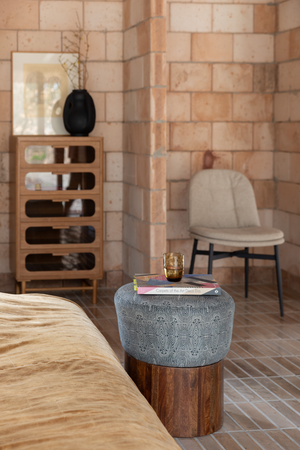 Fabric Upholstered Dining Chair (2) | Dutchbone Jade | OROA.com