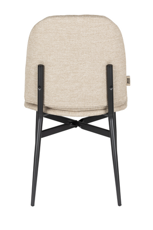 Fabric Upholstered Dining Chair (2) | Dutchbone Jade | OROA.com