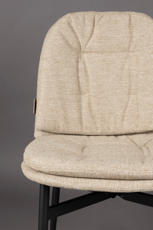 Fabric Upholstered Dining Chair (2) | Dutchbone Jade | OROA.com