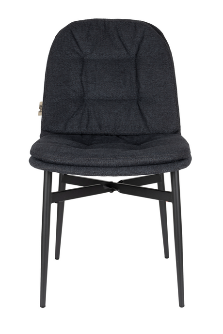 Fabric Upholstered Dining Chair (2) | Dutchbone Jade | OROA.com