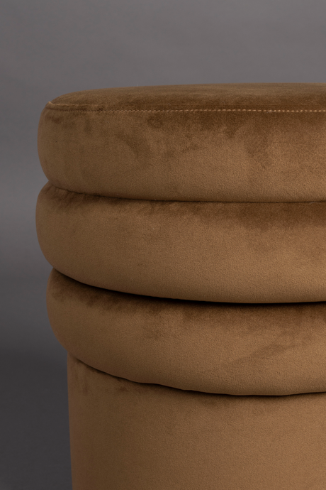 Modern Round Stool | Dutchbone Aditi | OROA.com