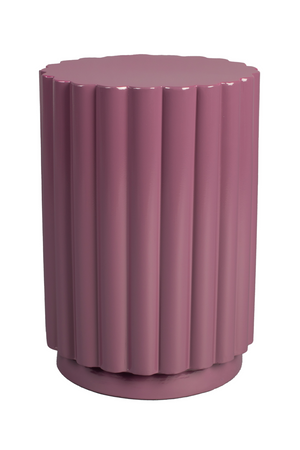 Fluted Cylindrical Stool | Dutchbone Camila | OROA.com