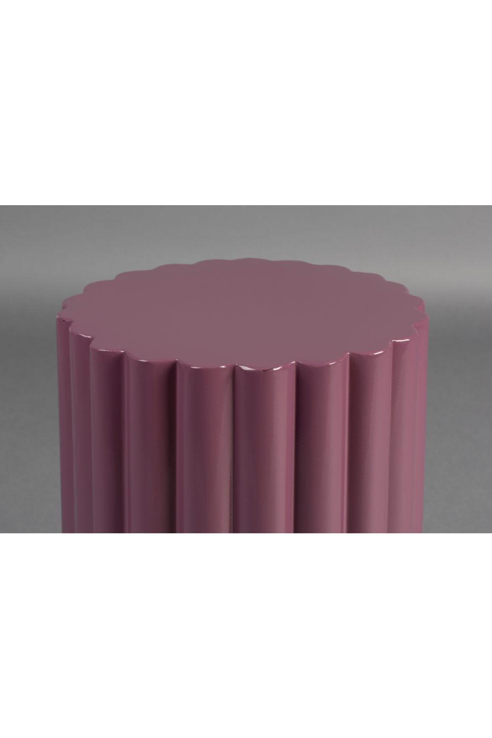 Fluted Cylindrical Stool | Dutchbone Camila | OROA