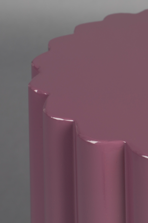 Fluted Cylindrical Stool | Dutchbone Camila | OROA.com