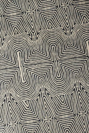 Graphic Print Stool | Dutchbone Fragment | OROA.com