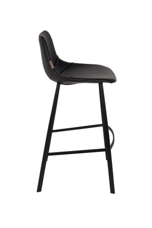 Vintage Leather Bar Stools (2) | Dutchbone Franky | Oroatrade.com