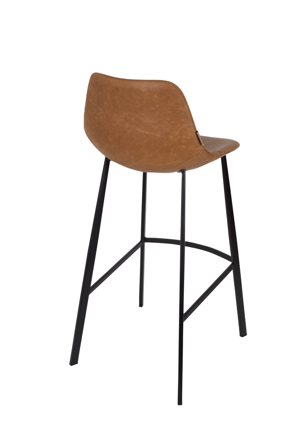 Vintage Leather Bar Stools (2) | Dutchbone Franky | Oroatrade.com