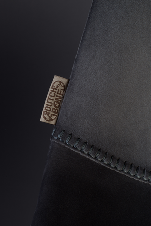 Velvet Upholstered Bar Stools (2) | Dutchbone Franky | OROA.com