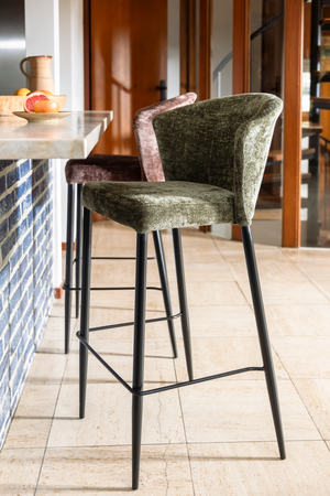 Upholstered Counter Stools (2) | Dutchbone Georgia | Oroa.com