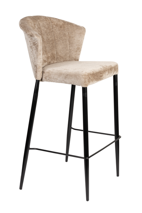 Upholstered Counter Stools (2) | Dutchbone Georgia | Oroa.com