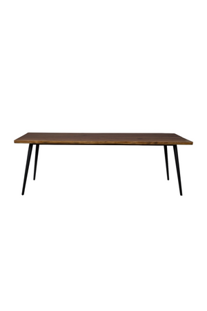 Walnut Veneer Dining Table | Dutchbone Alagon | Oroa.com