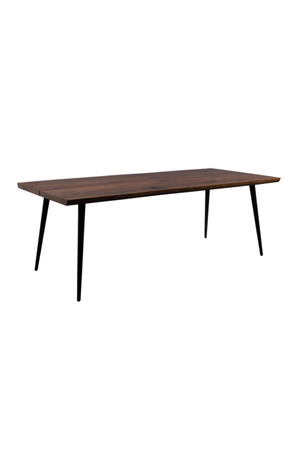 Walnut Veneer Dining Table | Dutchbone Alagon | Oroa.com