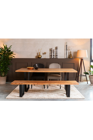 Solid Acacia Dining Table | Dutchbone Aka | OROA.com