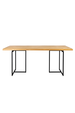 Rectangular Acacia Dining Table | Dutchbone Class | OROA.com