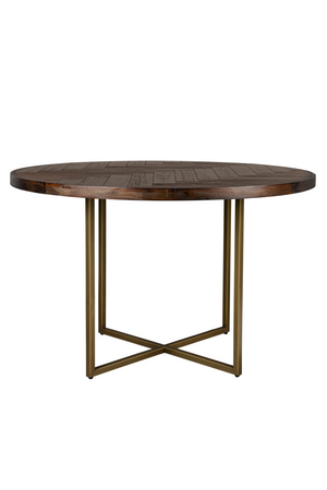 Round Acacia Dining Table | Dutchbone Class | Oroatrade.com