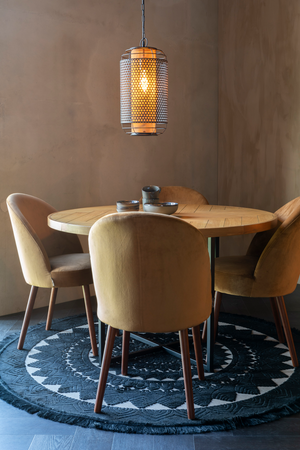 Round Acacia Dining Table | Dutchbone Class | Oroatrade.com