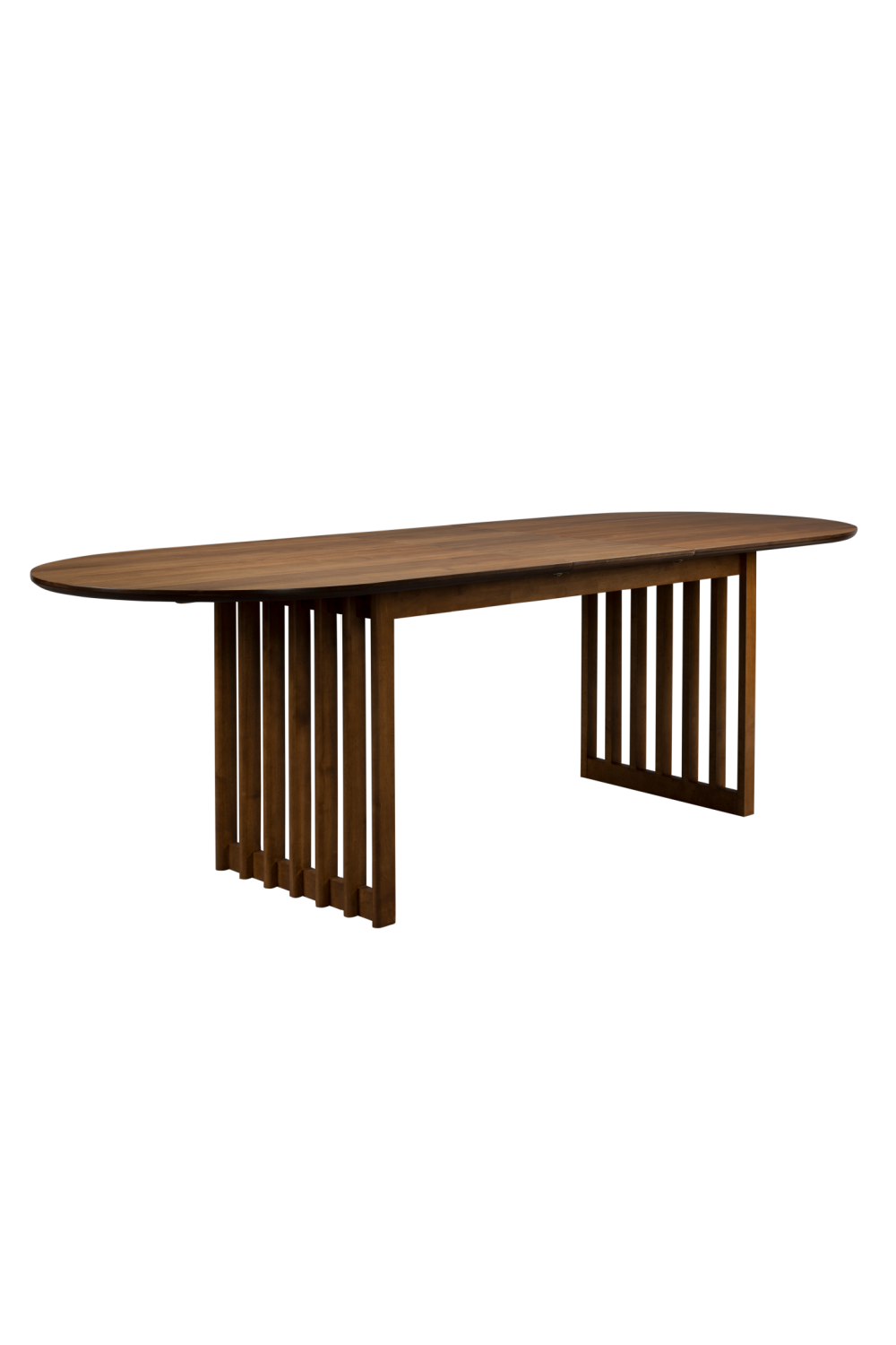 Oval Oak Adjustable Dining Table | Dutchbone Barlet | OROA.com