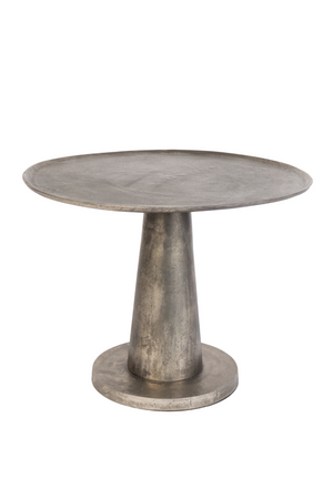 Round Pedestal End Table | Dutchbone Brute | Oroa.com