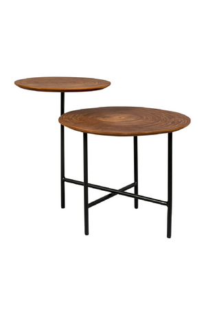 Nesting Walnut End Table | Dutchbone Mathison | DutchFurniture.com