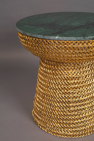 Gold Side Table | Dutchbone Gauri | Oroatrade.com