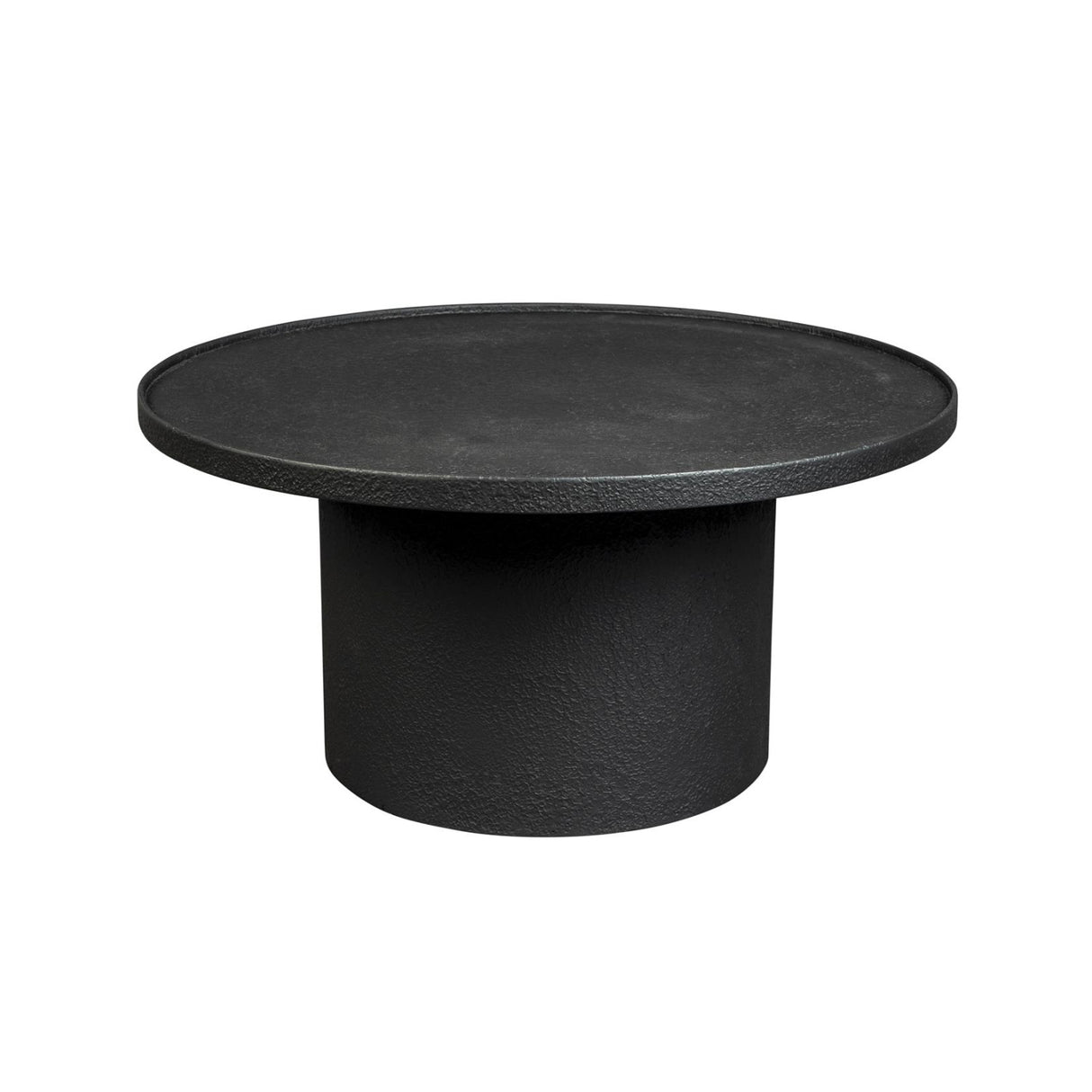   Round Black Coffee Table | Oroa.com