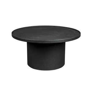   Round Black Coffee Table | Oroa.com