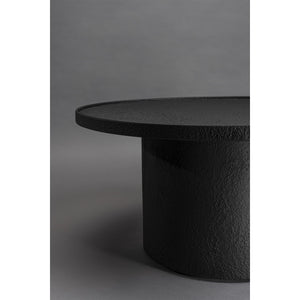  Round Black Coffee Table | Oroa.com