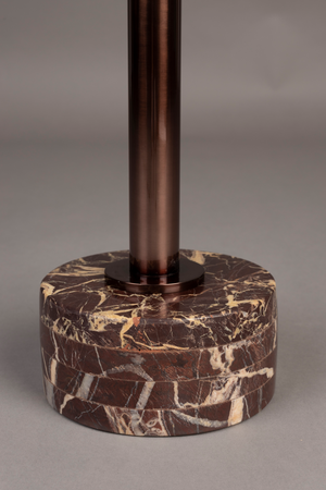Brown Marble Side Table | Dutchbone Pose | OROA.com