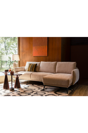 Brown Marble Side Table | Dutchbone Pose | OROA.com