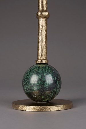 Marble Pedestal Side Table | Dutchbone Everest | OROA.com