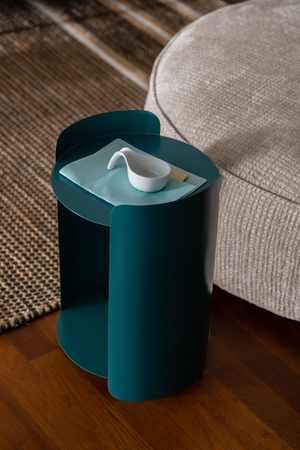 Powder Coated Steel Side Table | Dutchbone Navagio | OROA.com