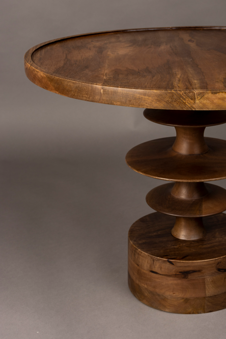 Round Wooden Coffee Table | Dutchbone Cath OROA.com