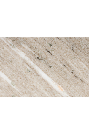 Gold Pedestal Side Table | Dutchbone Sana | OROA.com