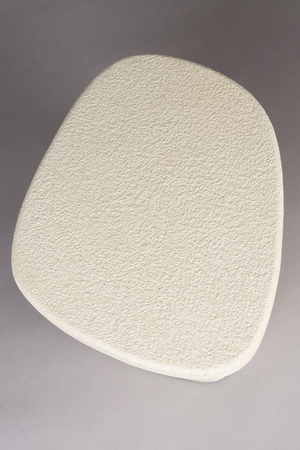 Organic-Shaped Beige Side Table | Dutchbone Veda | OROA.com