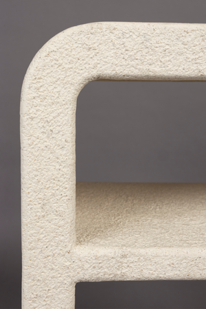 Beige Modern Bedside Table | Dutchbone Veda | OROA.com