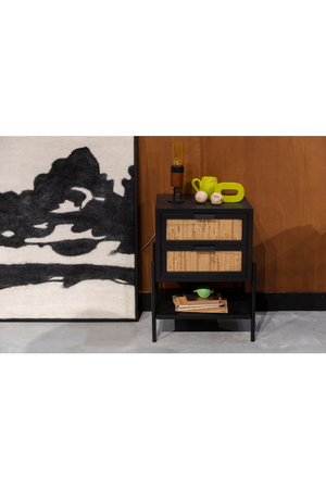 Rattan Bedside Table | Dutchbone Yasu | OROA.com