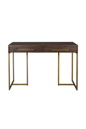 Vintage Herringbone Pattern Console Table | Dutchbone Class | Oroa.com