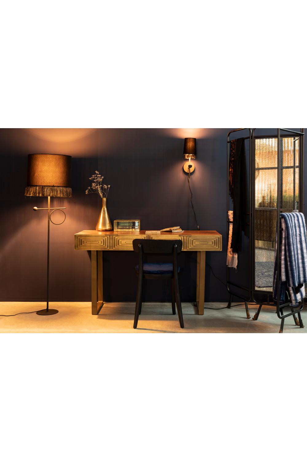 Carved Drawer Console Table | Dutchbone Volan | OROA.com