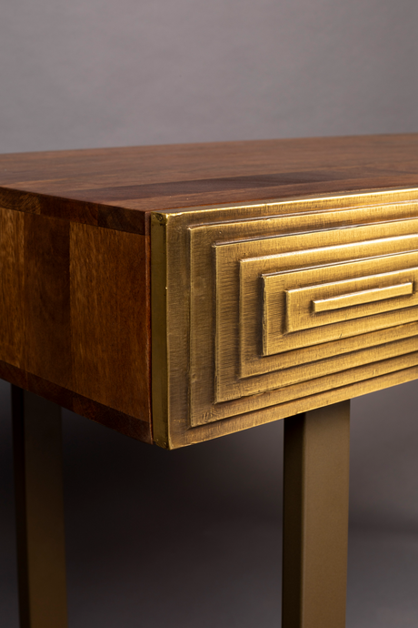 Carved Drawer Console Table | Dutchbone Volan | OROA.com