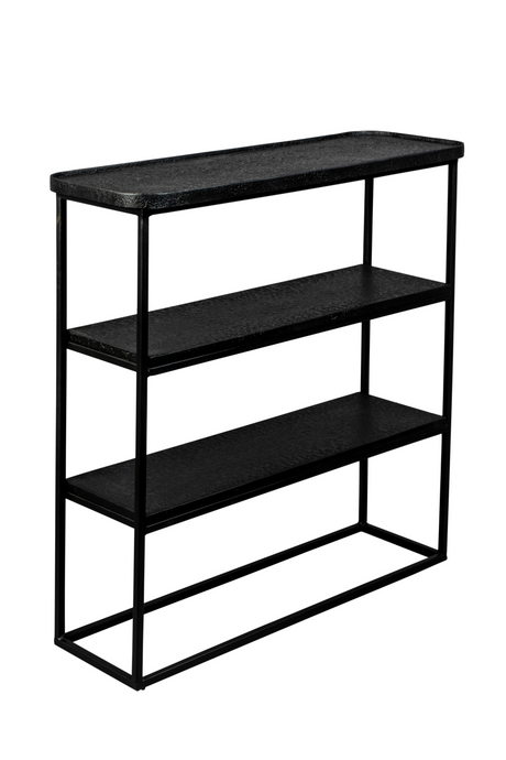 Black Console Table with Shelves | Dutchbone Winston | OROA.com