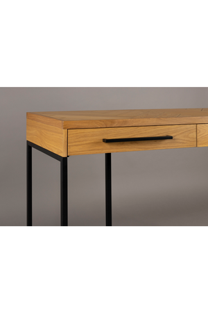 Vintage Herringbone Pattern Console Table | Dutchbone Class | Oroa.com