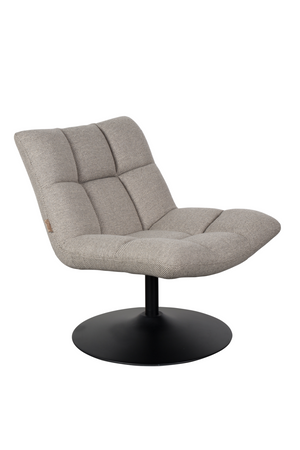 Pedestal Base Padded Lounge Chair | Dutchbone Bar | Oroa.com
