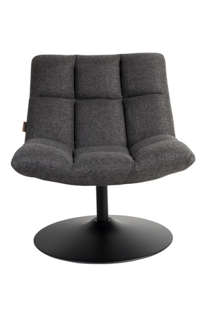 Pedestal Base Padded Lounge Chair | Dutchbone Bar | Oroa.com