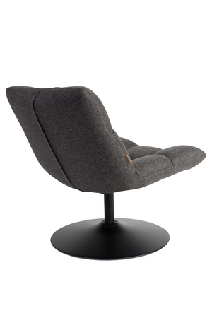 Pedestal Base Padded Lounge Chair | Dutchbone Bar | Oroa.com