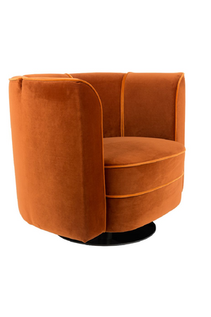 Curved Back Lounge Chair | Dutchbone Flower | Oroa.com