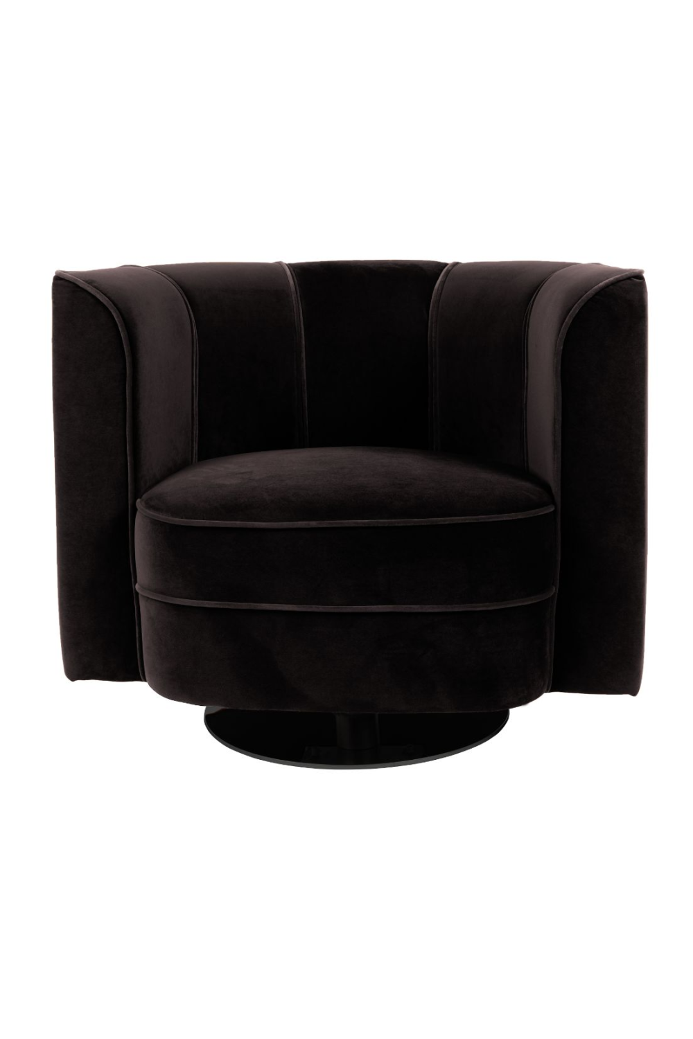 Curved Back Lounge Chair | Dutchbone Flower | Oroa.com