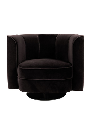 Curved Back Lounge Chair | Dutchbone Flower | Oroa.com