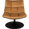 Velvet Pedestal Accent Chair | Dutchbone Bar | Oroa.com