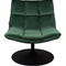 Velvet Pedestal Accent Chair | Dutchbone Bar | Oroa.com