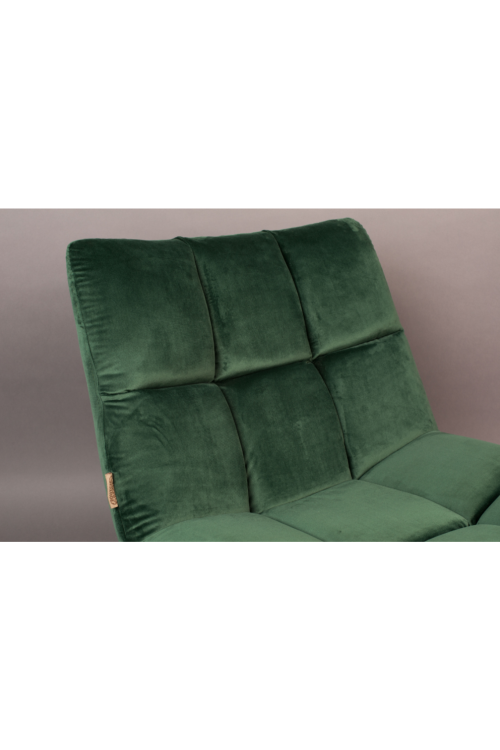 Velvet Pedestal Accent Chair | Dutchbone Bar | Oroa.com